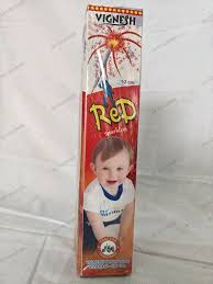 12 CM RED SPARKLERS