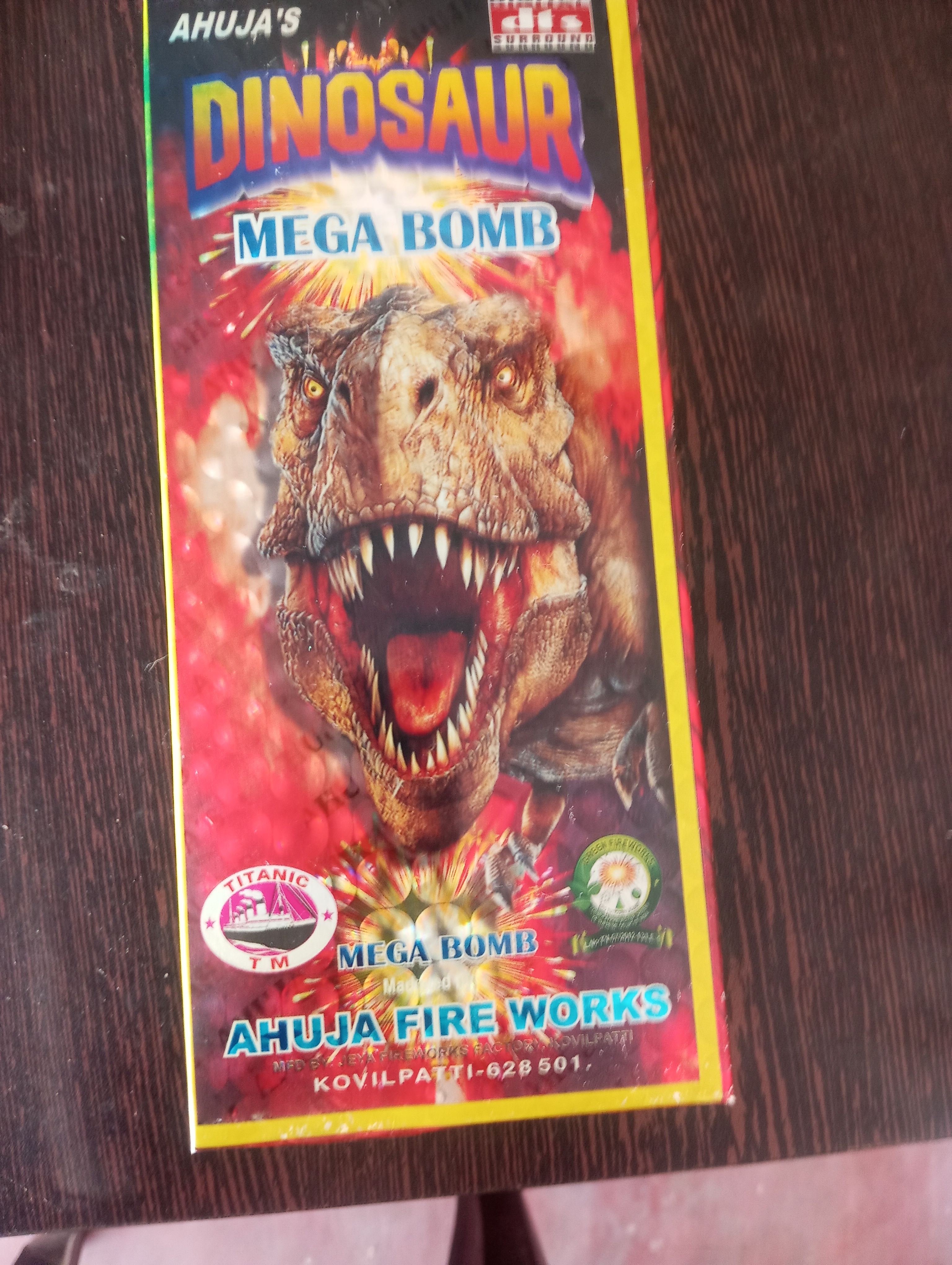 Dinosaur mega bomb